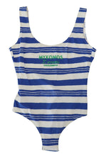 Load image into Gallery viewer, Dolce &amp; Gabbana Riviera Chic Blue Striped One Piece Swimsuit
