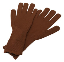 Load image into Gallery viewer, Dolce &amp; Gabbana Elegant Brown Cashmere Winter Gloves
