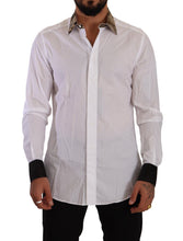 Load image into Gallery viewer, Dolce &amp; Gabbana Elegant Gold Cotton Dress Shirt
