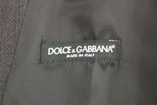 Load image into Gallery viewer, Dolce &amp; Gabbana Gray Striped Wool Logo Vest Gilet Weste
