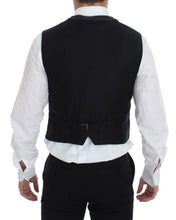 Load image into Gallery viewer, Dolce &amp; Gabbana Gray Wool Blend Logo Vest Gilet Weste
