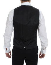 Load image into Gallery viewer, Dolce &amp; Gabbana Black Wool Formal Dress Vest Gilet Weste
