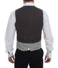 Load image into Gallery viewer, Dolce &amp; Gabbana Gray Polka Dot Dress Vest Gilet Weste
