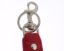 Load image into Gallery viewer, Dolce &amp; Gabbana Multicolor Sicily Raffia Leather Keychain
