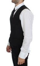 Load image into Gallery viewer, Dolce &amp; Gabbana Black Wool Formal Dress Vest Gilet Jacket
