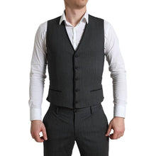 Load image into Gallery viewer, Dolce &amp; Gabbana Gray Wool Long 3 Piece Two Button Suit
