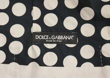 Load image into Gallery viewer, Dolce &amp; Gabbana Blue Polka Dot Dress Vest Gilet Weste
