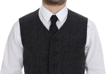 Load image into Gallery viewer, Dolce &amp; Gabbana Gray Wool Blend Vest Gilet Weste
