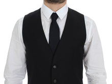 Load image into Gallery viewer, Dolce &amp; Gabbana Black Wool Single Breasted Vest Gilet
