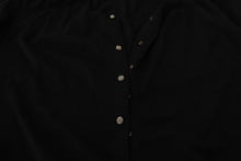 Load image into Gallery viewer, Dolce &amp; Gabbana Elegant Black Crystal-Button Cardigan
