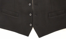 Load image into Gallery viewer, Dolce &amp; Gabbana Black Cotton Dress Vest Blazer Jacket
