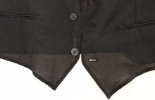 Load image into Gallery viewer, Dolce &amp; Gabbana Black Wool Formal Dress Vest Gilet Jacket
