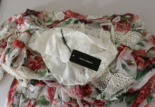 Load image into Gallery viewer, Dolce &amp; Gabbana Multicolor Floral Silk Maxi A-Line Shift Dress
