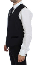 Load image into Gallery viewer, Dolce &amp; Gabbana Black Wool Formal Dress Vest Gilet Weste
