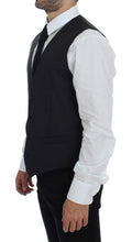 Load image into Gallery viewer, Dolce &amp; Gabbana Gray Wool Formal Dress Vest Gilet Weste
