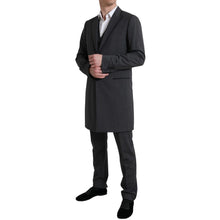 Load image into Gallery viewer, Dolce &amp; Gabbana Gray Wool Long 3 Piece Two Button Suit
