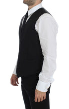 Load image into Gallery viewer, Dolce &amp; Gabbana Black Wool Single Breasted Vest Gilet
