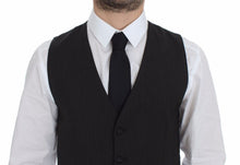 Load image into Gallery viewer, Dolce &amp; Gabbana Gray Wool Stretch Dress Vest Blazer
