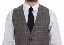 Load image into Gallery viewer, Dolce &amp; Gabbana Brown Wool Single Breasted Vest Gilet
