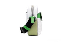 Load image into Gallery viewer, Michael Kors Cooper Small Bright White Palm Signature PVC Utility Crossbody Bag
