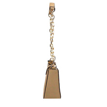 Load image into Gallery viewer, Michael Kors Carmen Small Camel Haircalf Pouchette Shoulder Crossbody Purse
