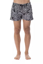 Load image into Gallery viewer, Roberto Cavalli Sport Chic Monochrome Swimsuit for the Modern Man
