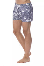 Load image into Gallery viewer, Roberto Cavalli Sport Elegant Light-Blue Printed Swimsuit
