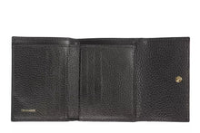 Load image into Gallery viewer, Trussardi Elegant Black Leather Women&#39;s Wallet
