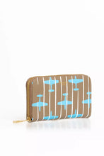 Load image into Gallery viewer, Trussardi Elegant Striped Zip Leather Wallet
