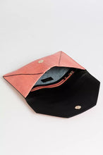 Load image into Gallery viewer, Trussardi Elegant Perforated Leather Envelope Clutch
