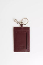 Load image into Gallery viewer, Trussardi Elegant Leather Keychain with Stud Accents
