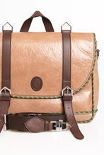 Load image into Gallery viewer, Trussardi Elegant Craquele-Effect Calfskin Briefcase
