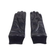 Load image into Gallery viewer, Cavalli Class Elegant Black Leather Gloves
