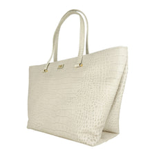Load image into Gallery viewer, Cavalli Class Chic White Calfskin Leather Handbag
