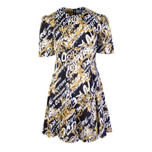 Load image into Gallery viewer, Versace Jeans Elegant Baroque Printed Flare Dress
