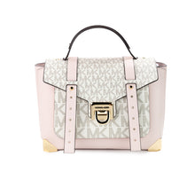 Load image into Gallery viewer, Michael Kors Manhattan Medium Powder Blush Multi PVC Top Handle Satchel Bag
