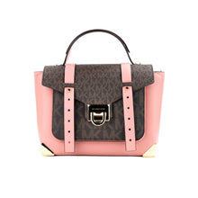 Load image into Gallery viewer, Michael Kors Manhattan Medium Primrose PVC Top Handle Satchel Bag Purse
