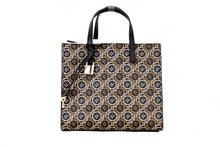 Load image into Gallery viewer, Marc Jacobs Mini Grind Signet Printed Leather Crossbody Tote Handbag Purse
