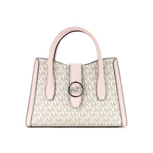 Load image into Gallery viewer, Michael Kors Gabby Small Powder Blush PVC Top Zip Satchel Crossbody Bag
