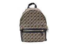 Load image into Gallery viewer, Marc Jacobs Signet Medium Black Logo Printed Leather Shoulder Backpack Bookbag
