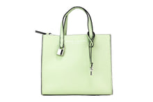 Load image into Gallery viewer, Marc Jacobs Jacobs Mini Grind Mint Green Pebbled Leather Crossbody Tote Handbag Purse
