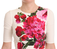 Load image into Gallery viewer, Dolce &amp; Gabbana Elegant Floral Midi Bodycon Dress
